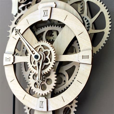 extra large gear wall clocks.